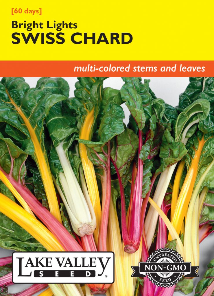 Swiss Chard Bright Lights - Item #1673 - Lake Valley Seed