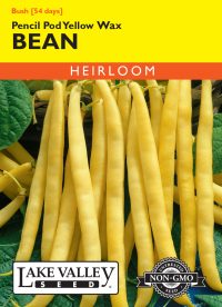 Bean (Bush) Pencil Pod Yellow Wax