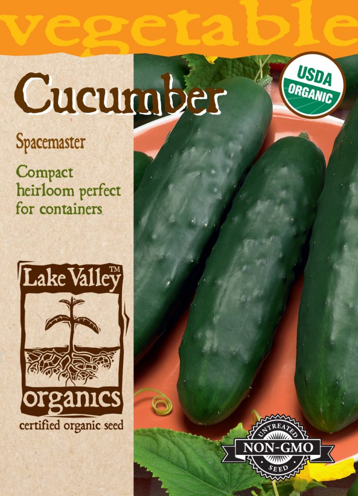 Cucumber Spacemaster Item 4282 Lake Valley Seed