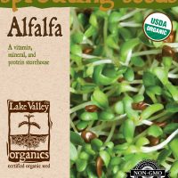 Alfalfa sprouting seed