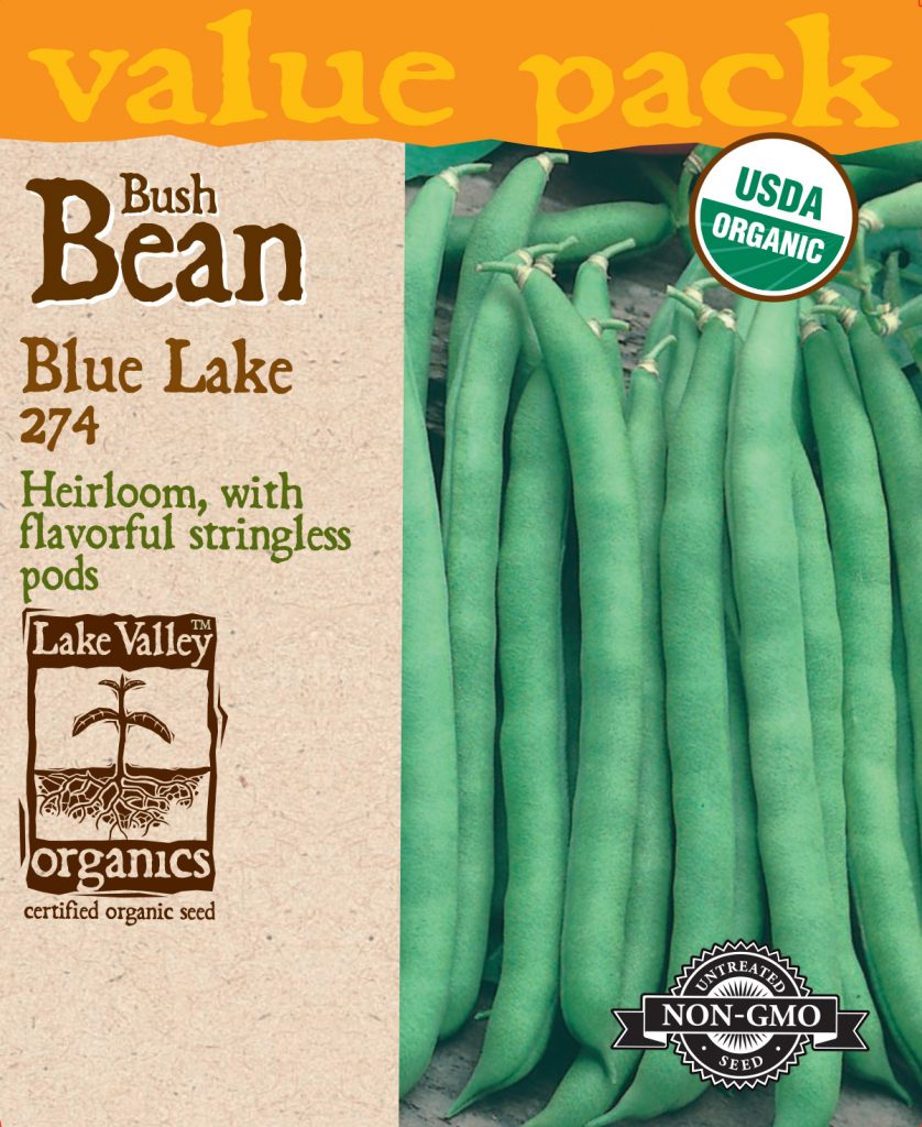Bean (Bush) Blue Lake 274 Item 4446 Lake Valley Seed