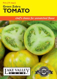 Tomato (Pole) Green Zebra