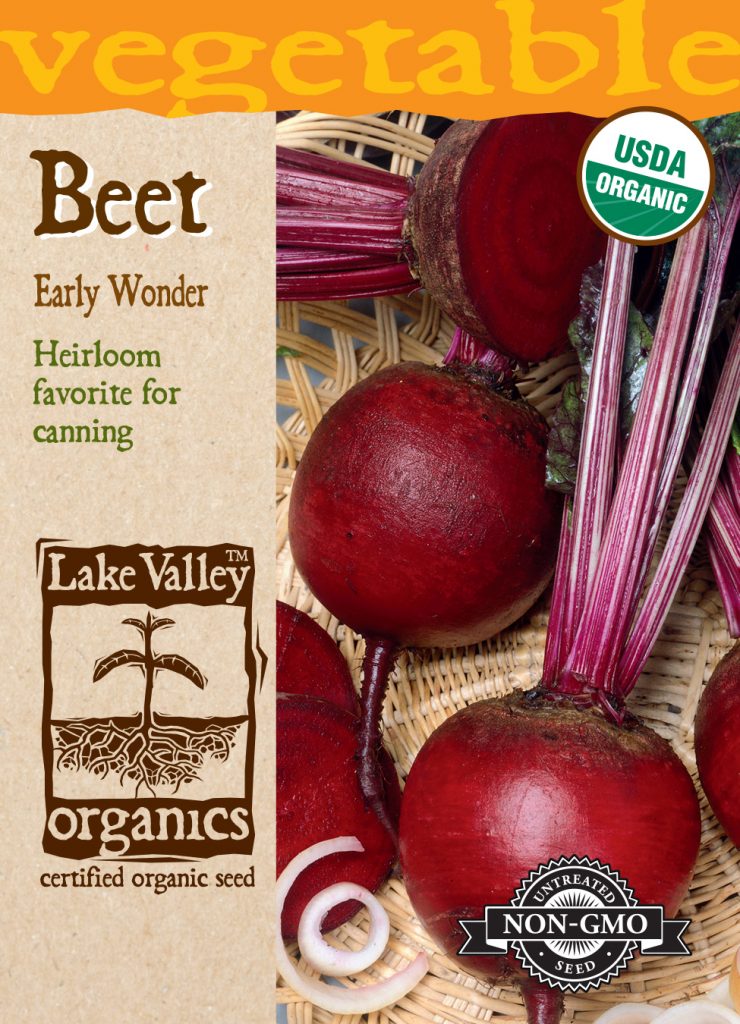 Beet Early Wonder Item 557 Lake Valley Seed