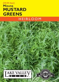 Mustard Greens Mizuna