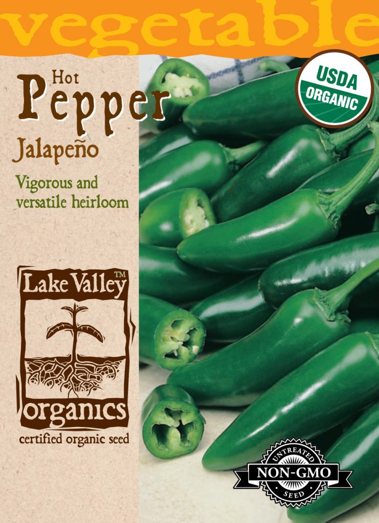 Pepper Hot Jalapeño Early Item 870 Lake Valley Seed