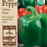 Pepper Sweet California Wonder Green Bell