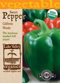 Pepper Sweet California Wonder Green Bell