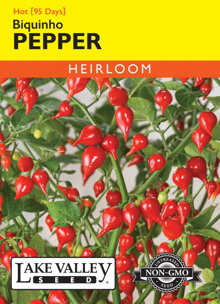 Pepper Hot Biquinho Item 4687 Lake Valley Seed