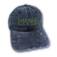 Navy Lake Valley Distressed Cap